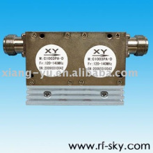 1.25 VSWR 100W 40dB 40-70MHz N / SMA double isolateur export